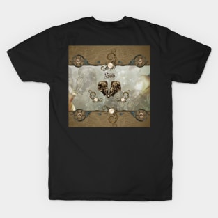 Awesome mechanical skull T-Shirt